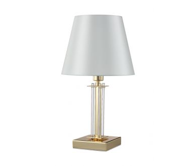 Настольная лампа Crystal Lux Nicolas NICOLAS LG1 GOLD/WHITE