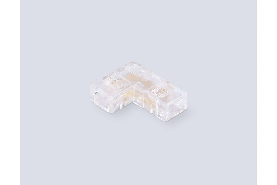 Соединитель угловой Ambrella Light Illumination COB 12/24V для лент 5mm (2 конт.) (10шт. в комплекте) GS6841