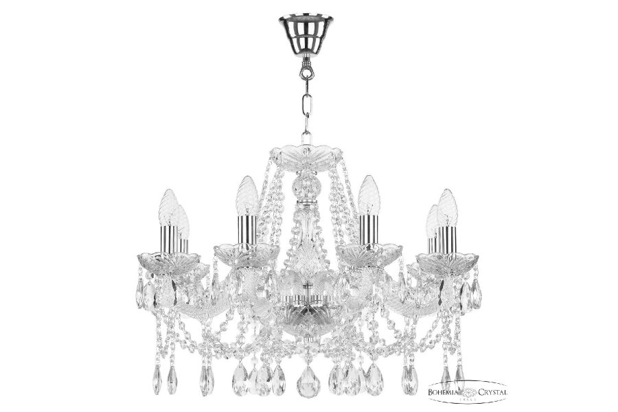 Подвесная люстра Bohemia Ivele Crystal 107/8/200 Ni