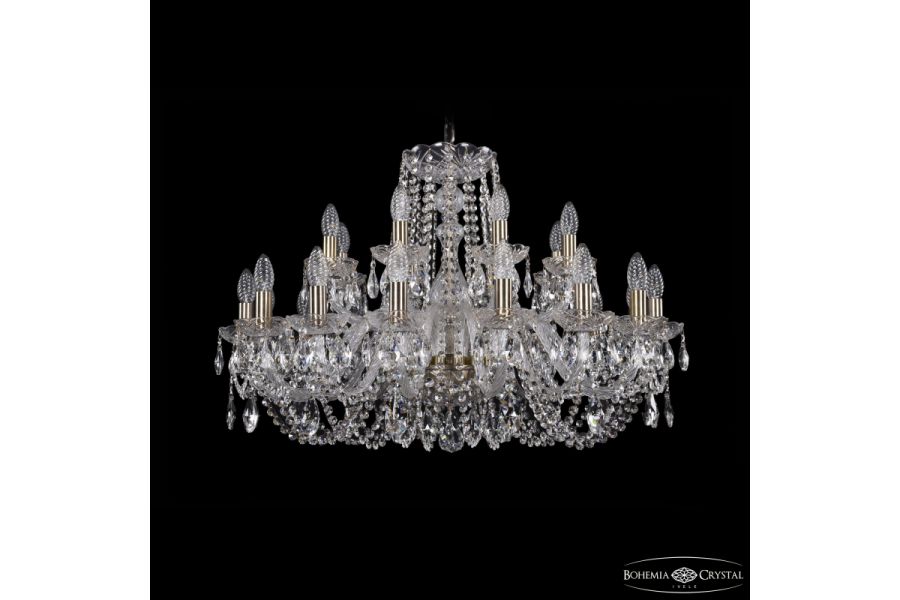 Подвесная люстра Bohemia Ivele Crystal 1402/16+8/300 Pa