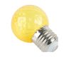 Лампа светодиодная Feron LB-385 шар желтый прозрачный E27 1W 230V 52161