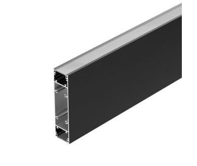Алюминиевый профиль Arlight SL-Line-25100-Dual-2500 Black 033735