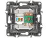 Розетка комбинированная RJ45+TV Эра 12-3110-14 Б0027449
