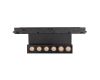 Трековый магнитный светильник Arlight MAG-ORIENT-DOTS-FOLD-S195-6W Warm3000 (Черный, 30 deg, 48V) (IP20 Металл) 042013(1)