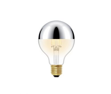 Ретро лампа светодиодная Loft It Edison Bulb G80LED Chrome