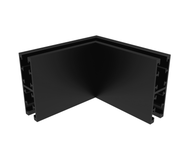 Соединитель для магнитного двустороннего шинопровода угловой Crystal Lux CLT 0.226 04 BL