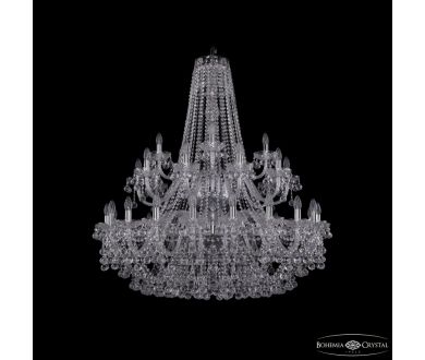 Подвесная люстра Bohemia Ivele Crystal 1409/20+10+5/400/2d Ni