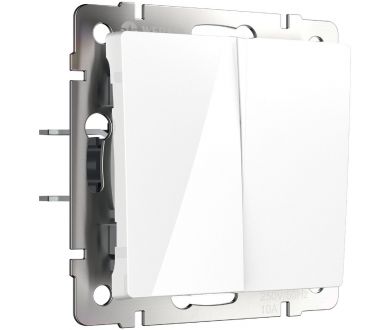 Выключатель двухклавишный с самовозвратом Werkel 4690389192319 W1122401 a062572