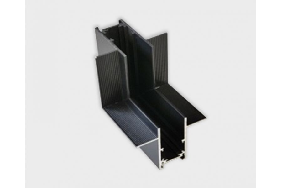 Соединитель вертикальный угловой для шинопровода Italline Atom IT012-5033 black