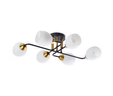 Потолочная люстра Arte Lamp Andrea A8141PL-6BK
