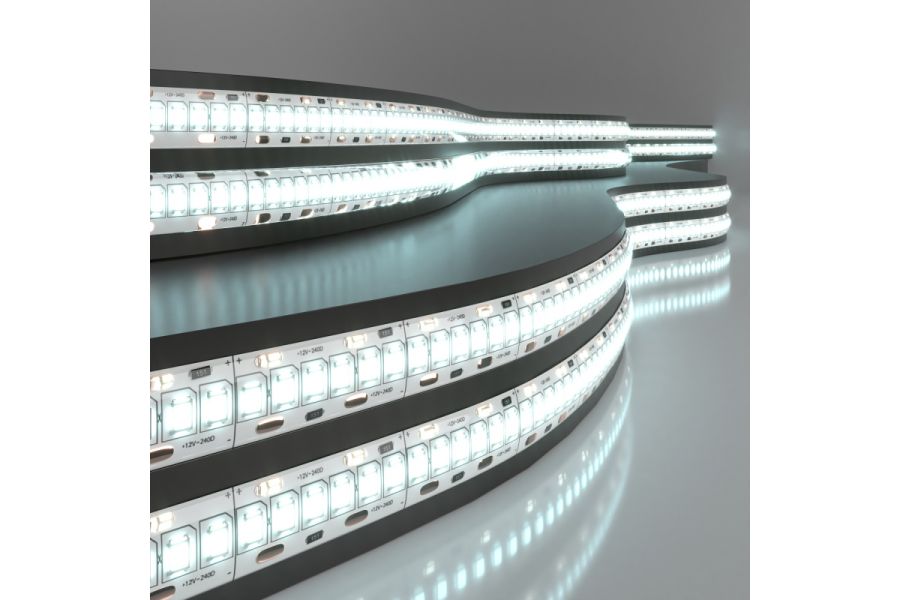 Светодиодная лента Elektrostandard 12V 16W 240Led 2835 IP65 холодный белый, 5м 4690389167591