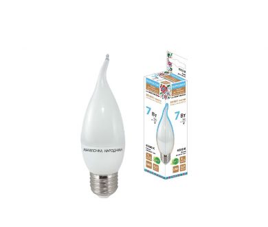 Лампа светодиодная TDM Electric Народная E27 7W 6500K матовая SQ0340-1548