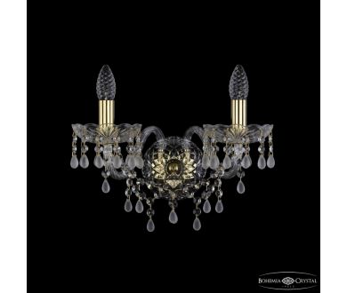 Бра Bohemia Ivele Crystal 1410B/2/160/XL G V0300