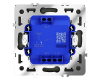 Проходной переключатель одноклавишный Voltum S70 VLS010307 (графит)