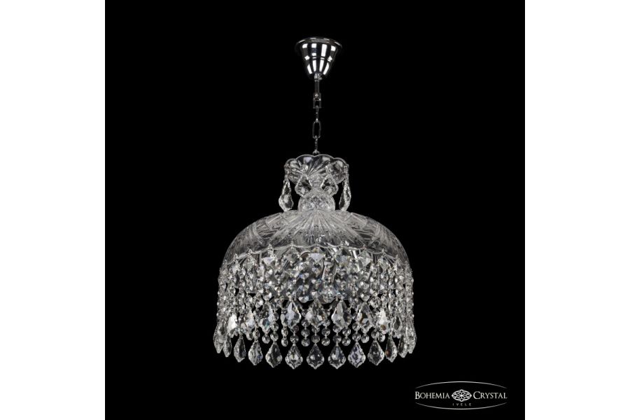 Подвесная люстра Bohemia Ivele Crystal 14781/35 Ni Leafs