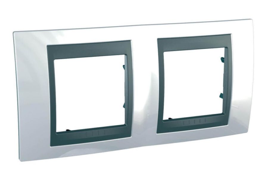 Рамка 2-постовая Schneider Electric Unica Top MGU66.004.292