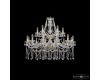 Подвесная люстра Bohemia Ivele Crystal 1413/12+6/360/2d G