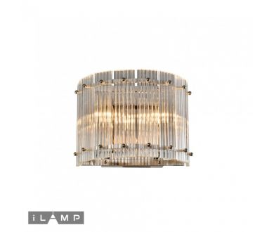 Настенный светильник iLamp Silverstone W9503-2 Nickel