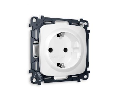 Комплект механизма электрической розетки Ambrella Volt Omega (OP1070, VM141) MO107010