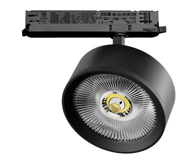 Трековый трехфазный светильник Quattro LED с управлением DALI Lightstar Alta Pro A5737DALI