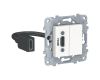 Розетка компьютерная HDMI Schneider Electric Unica New NU543018