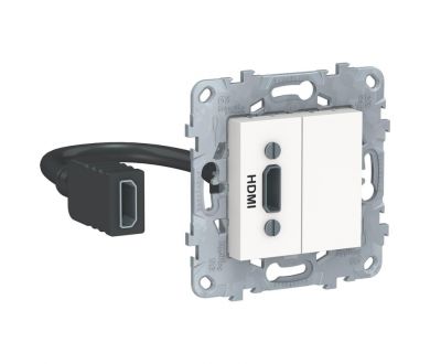 Розетка компьютерная HDMI Schneider Electric Unica New NU543018