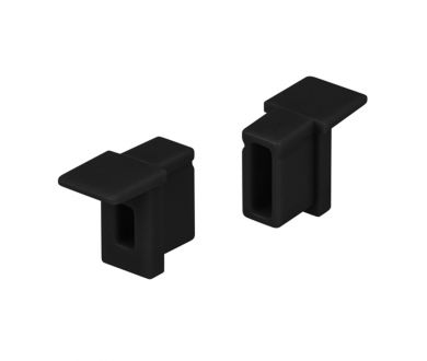 Заглушка Arlight SL-MINI-6-H9 BLACK c отверстием 044087
