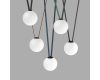 Трековый однофазный светильник Denkirs Belty Orb DK5554-BK