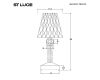 Настольная лампа ST Luce Sparkle SL1010.704.01