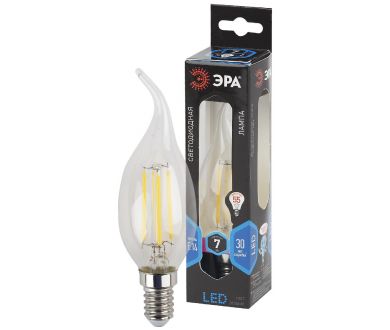 Лампа светодиодная Эра E14 7W 4000K F-LED BXS-7W-840-E14 Б0027945