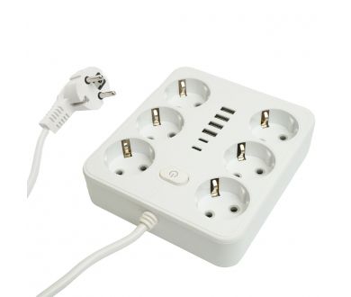 Удлинитель Stekker Home plus HM09-66-02 49975