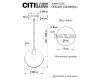 Подвесной светильник Citilux Томми CL102620