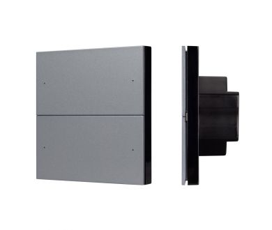 Кнопочная панель Arlight SMART DALI-301-22-4K-D2-IN Grey (BUS, Frameless) (IARL, IP20 Пластик) 060977