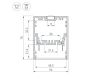 Рефлектор для профиля Arlight Klus-Power-W50-2000 030319