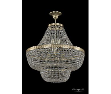 Люстра на штанге Bohemia Ivele Crystal 19091/H1/55IV G