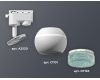 Трековый однофазный светильник с подсветкой Ambrella Light Track System XT1101063 (A2520, C1101, N7194)