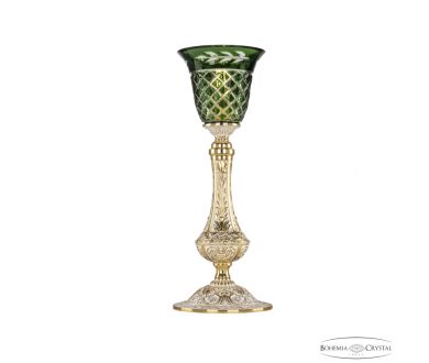 Настольная лампа Bohemia Ivele Crystal Florence 71100L/15 GW P2 Clear-Green/H-1J