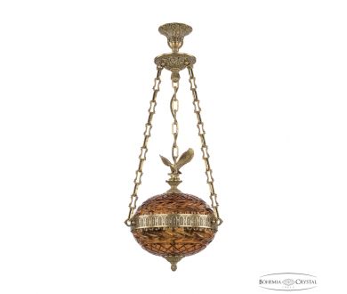 Подвесной светильник Bohemia Ivele Crystal 71000P/30 FP Amber/M-1F FE1M