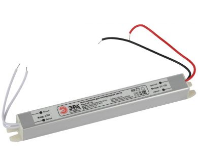 Блок питания Эра 24Вт DC12В 2A IP20 LP-LED-24W-IP20-12V-US Б0061150