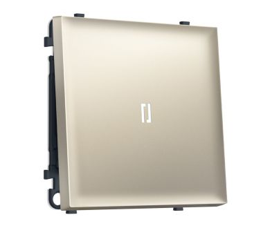 Комплект механизма 1-кл выключателя с подсветкой 5600K SIGMA Шёлк 10A-250V QUANT PRO Ambrella Volt MS542015 (SP5420, PR101, G14W)