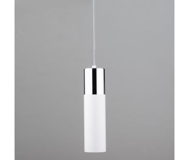 Подвесной светильник Eurosvet Double Topper 50135/1 LED хром/белый