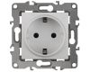 Розетка 2P+E Schuko Эра 12-2101-01 Б0014675