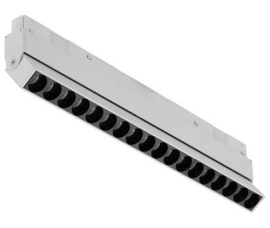 Трековый магнитный светильник iLedex Vision 4822-003-L350-18W-38DG-4000K-WH