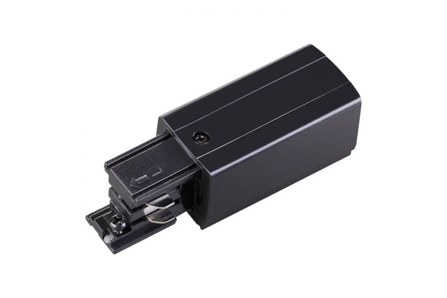Подвод питания Novotech track black 3phase 135049