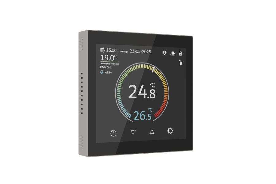 Умный сенсорный терморегулятор с LCD дисплеем Werkel 4690389218347 a071605