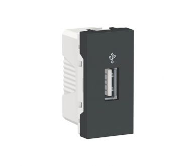 Розетка компьютерная USB Schneider Electric Unica New Modular NU342954