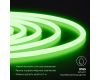 Комплект светодиодного неона Apeyron 220В, 6Вт/м, зеленый, smd 2835, 144д/м 10м, IP65,  с аксессуарами (сетевой шнур, заглушка, крепеж - 10шт) 10-118