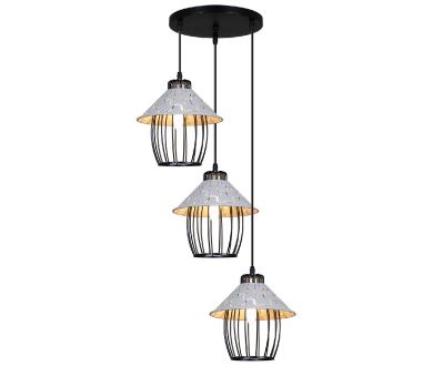 Подвесной светильник Reluce 02513-0.9-03 BK+WH