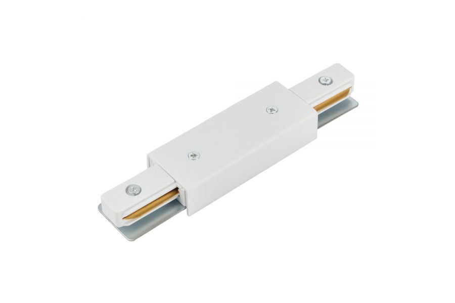 Коннектор прямой с вводом питания для однофазного шинопровода Myfar Accessories for Single MT0101-CP-W