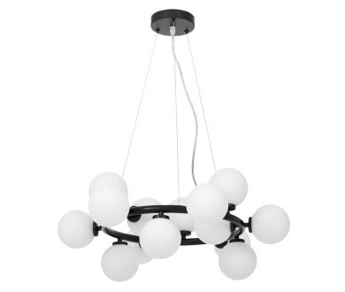 Подвесная люстра Lumina Deco Marsiada LDP 6033-15 BK